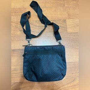 Thirty-One Black Crossbody Sling Bag